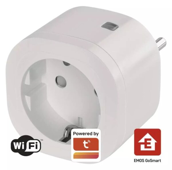 Inteligentná zásuvka SCHUKO GoSmart 3680W/230V/16A Wi-Fi Tuya