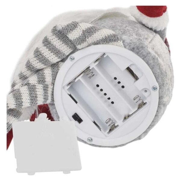 LED Vianočná dekorácia 4xLED/3xAA škriatok