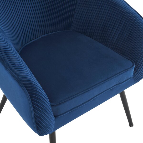 KRESLO, textil, modrá P & B - Online Only obývacie izby, Online Only