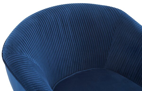 KRESLO, textil, modrá P & B - Online Only obývacie izby, Online Only