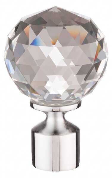 Dekorstudio Dekorstudio Koncovka CRYSTAL chrómová