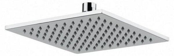 Sprchová hlavica 200×200mm, hrúbka 7mm, mosadz-povrch chróm