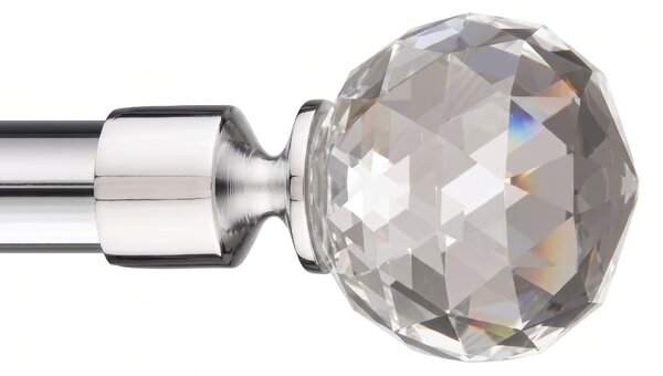 Dekorstudio Dekorstudio Koncovka CRYSTAL chrómová
