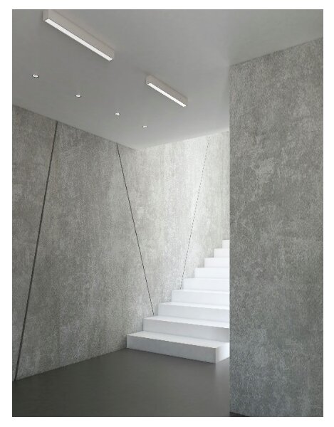 MAXLIGHT C0125 - LED Stropné svietidlo LINEAR LED/36W/230V 113,5 cm biela