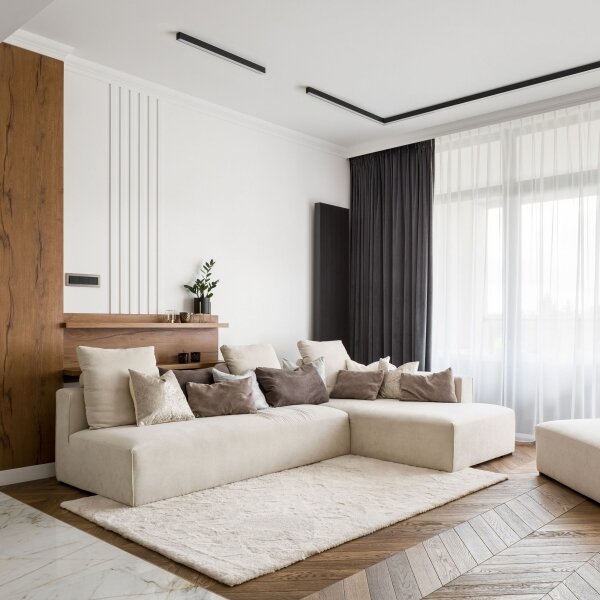 MAXLIGHT C0190D - LED Stmievateľné stropné svietidlo LINEAR LED/18W/230V čierna