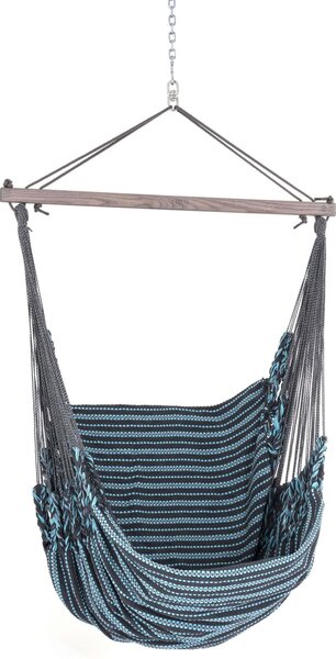 Chico Závesné kreslo Bavlna Grey Turquoise Závesné kreslo