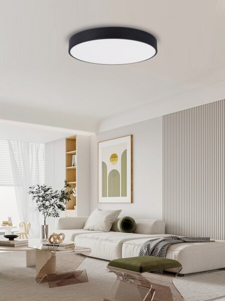 Immax NEO 07203L-LED Stmievateľné stropné svietidlo RONDATE 65W/230V Tuya černá+DO