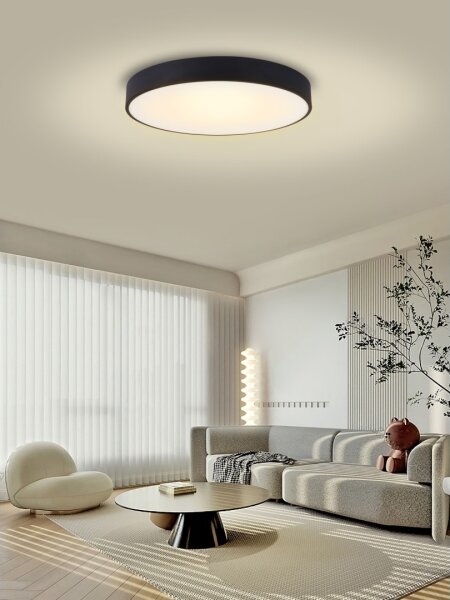 Immax NEO 07203L-LED Stmievateľné stropné svietidlo RONDATE 65W/230V Tuya černá+DO