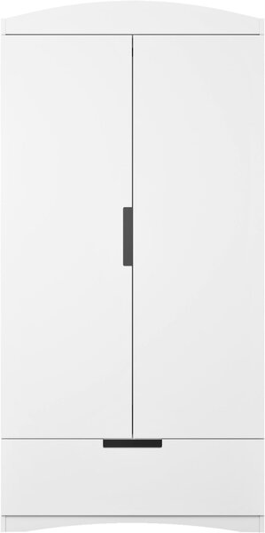 DETSKÁ ŠATNÍKOVÁ SKRIŇA, biela, 90/183,5/52 cm MID.YOU - Detské izby, Online Only