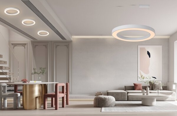 Immax NEO 07214L - LED Stmievateľný luster PASTEL LED/68W/230V biela 95cm Tuya + DO