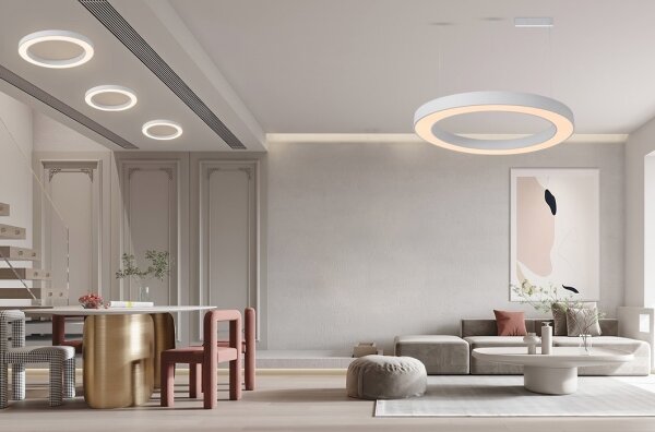 Immax NEO 07213L-LED Stmievateľné svietidlo PASTEL LED/68W/230V 95cm biela Tuya+DO