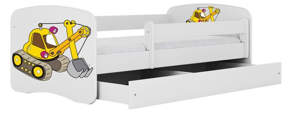 POSTEĽ PRE DETI A MLÁDEŽ 80/160 cm, biela MID.YOU - Detské izby, Online Only