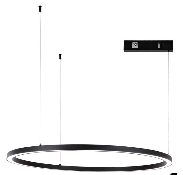 Immax NEO 07215L-LED Stmievateľný luster na lanku FINO 60W/230V 80cm čierna Tuya+DO