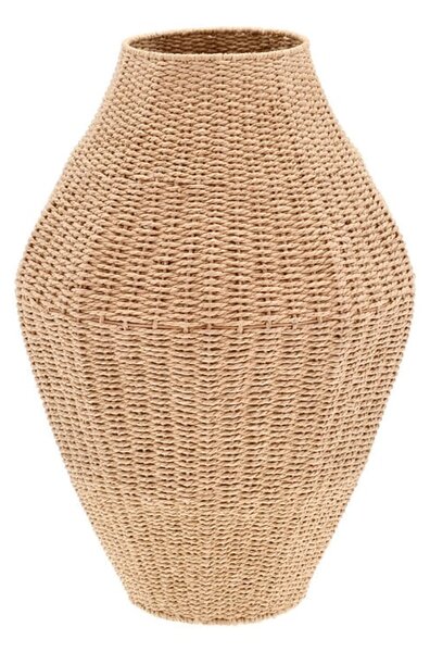 Vysoká váza v prírodnej farbe Varel – Villa Collection
