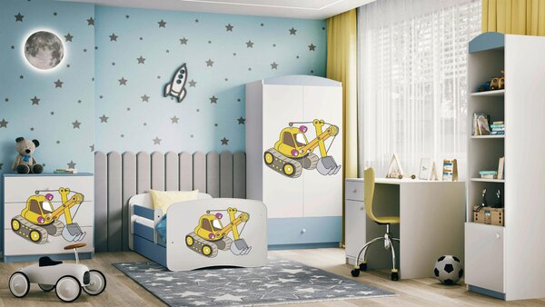 POSTEĽ PRE DETI A MLÁDEŽ 80/160 cm, modrá MID.YOU - Detské izby, Online Only