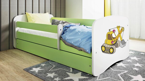 POSTEĽ PRE DETI A MLÁDEŽ 80/160 cm, zelená MID.YOU - Detské izby, Online Only