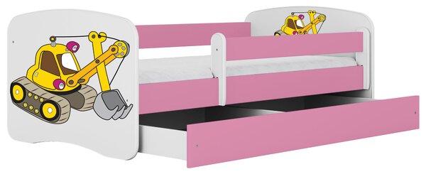POSTEĽ PRE DETI A MLÁDEŽ 80/160 cm, pink MID.YOU - Detské izby, Online Only
