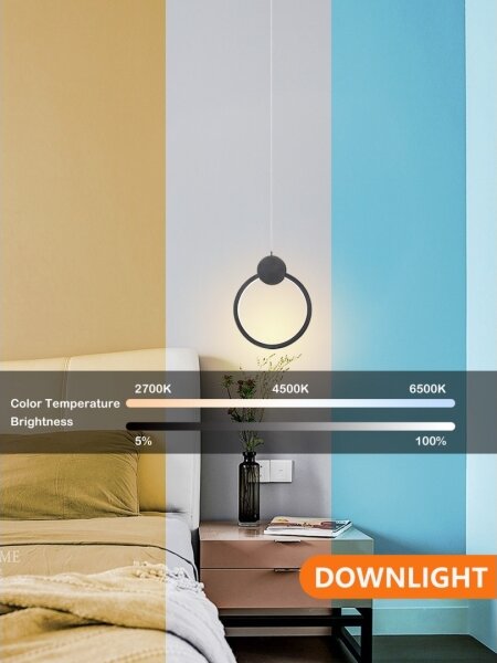 Immax NEO 07233L - LED Stmievateľný luster na lanku LITE OVALE LED/18W/230V Tuya + DO