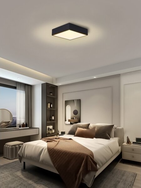Immax NEO 07237L - LED Stmievateľné stropné svietidlo CANTO 22W/230V čierna Tuya+DO