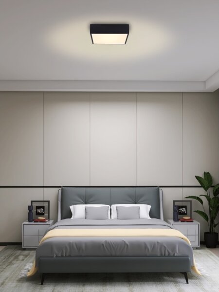 Immax NEO 07237L - LED Stmievateľné stropné svietidlo CANTO 22W/230V čierna Tuya+DO