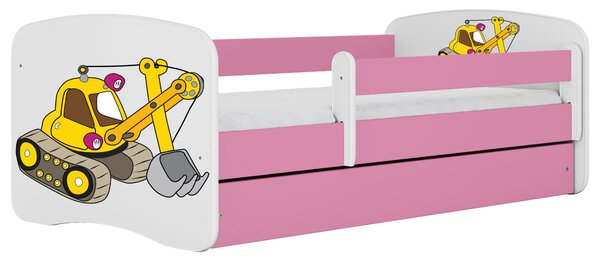 POSTEĽ PRE DETI A MLÁDEŽ 80/160 cm, pink MID.YOU - Detské izby, Online Only