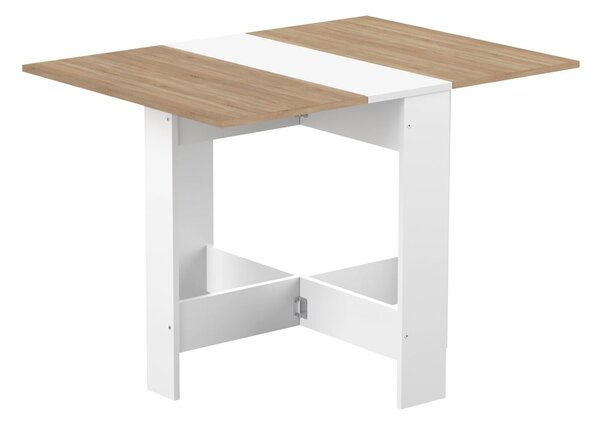 Rozkladací jedálenský stôl s doskou v dekore duba 76x28 cm Papillon – TemaHome