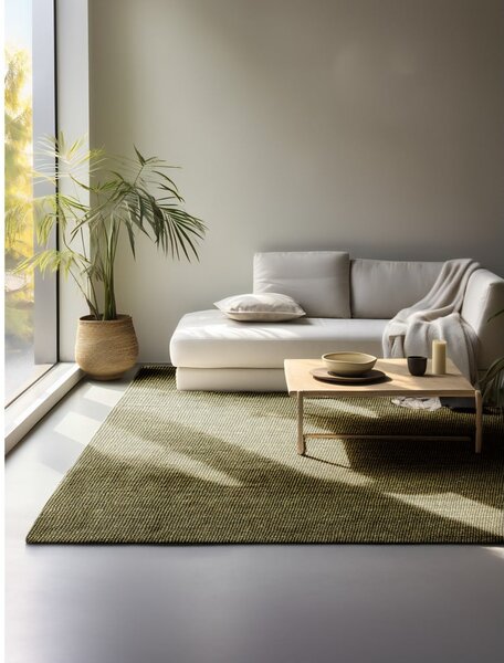 Khaki jutový koberec 80x150 cm Bouclé – Hanse Home