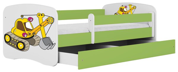 POSTEĽ PRE DETI A MLÁDEŽ 80/160 cm, zelená MID.YOU - Detské izby, Online Only