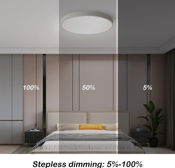 Immax NEO 07251L -LED Stmievateľné svietidlo SEMPLICI 36W/230V Wi-Fi Tuya bílá+ DO
