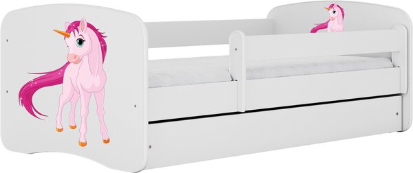 POSTEĽ PRE DETI A MLÁDEŽ 80/160 cm, biela MID.YOU - Detské izby, Online Only