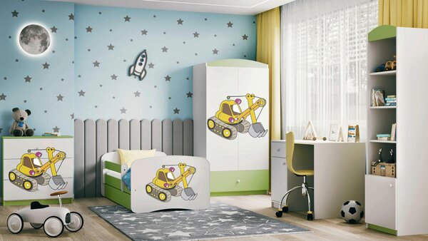 POSTEĽ PRE DETI A MLÁDEŽ 80/160 cm, zelená MID.YOU - Detské izby, Online Only