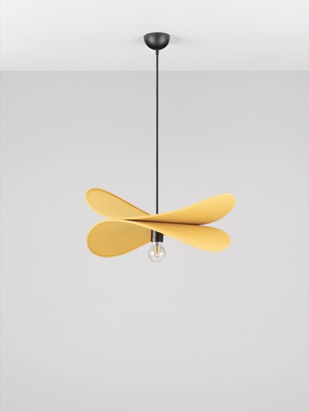Stojacia lampa Luve horčicová
