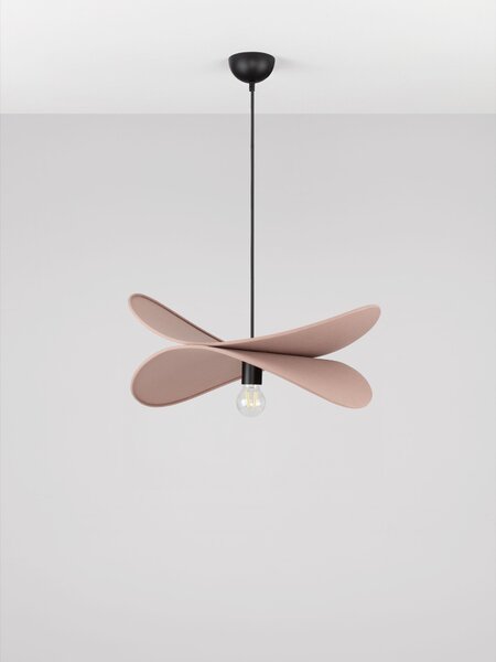 Stojacia lampa Luve hnedá