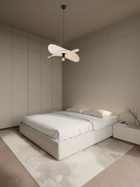 Stojacia lampa Luve béžová – bezova