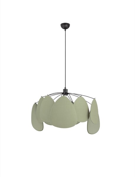 Stojacia lampa Olina zelená