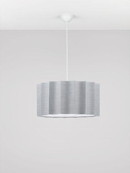 Stojacia lampa Alve sivá