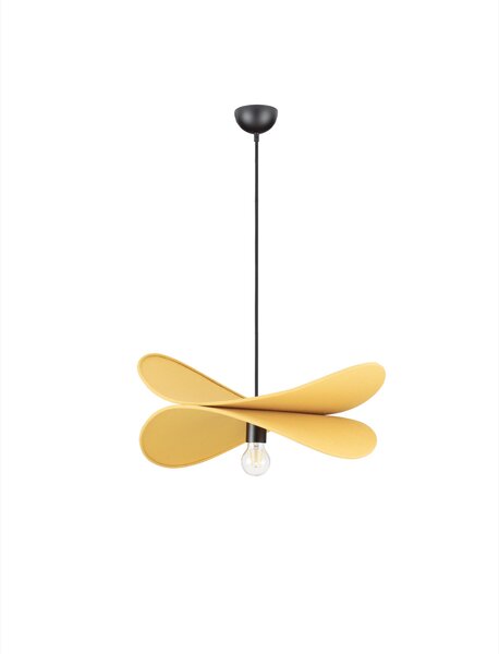 Stojacia lampa Luve horčicová