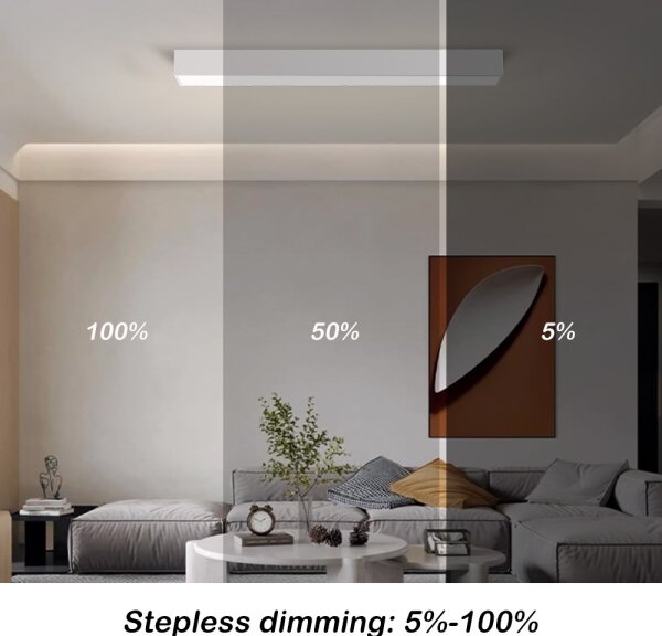 Immax NEO 07258L - LED Stmievateľné svietidlo LUNGO 29W/230V Wi-Fi Tuya biela + DO