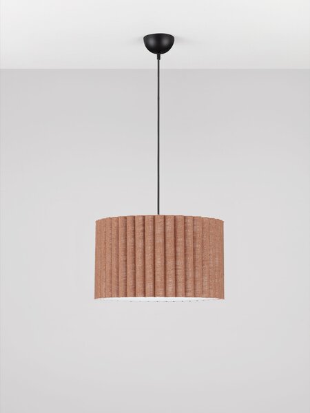 Stojacia lampa Nos kávová