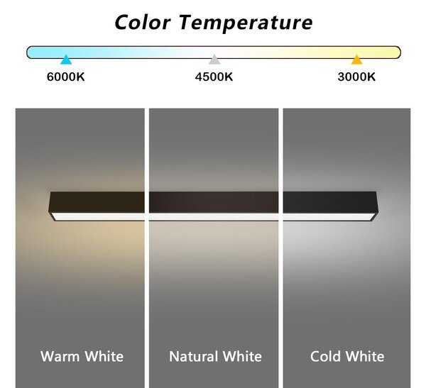 Immax NEO 07256L - LED Stmievateľné svietidlo LUNGO 38W/230V Wi-Fi Tuya čierna + DO