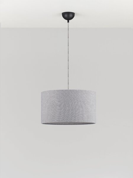 Stojacia lampa Syrin sivá