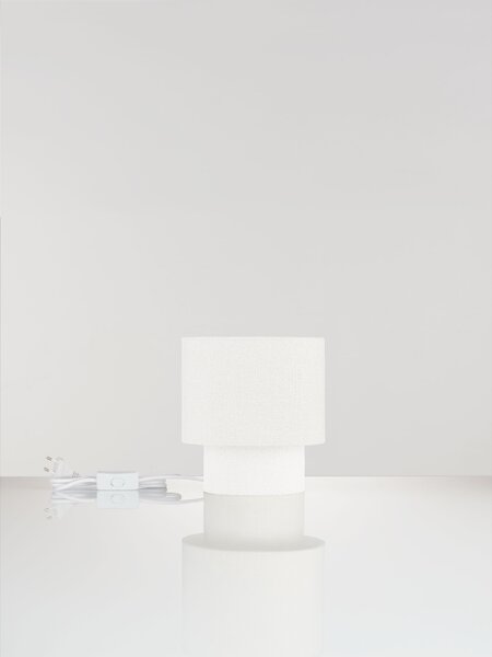 Stolová lampa Syrin biela