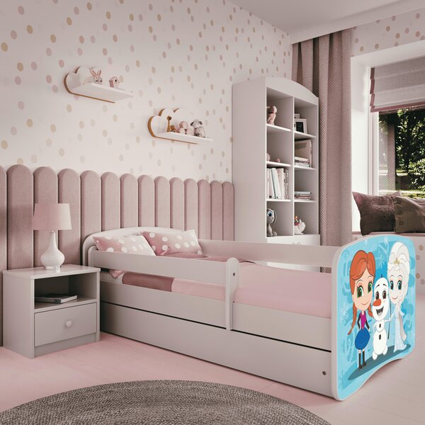 POSTEĽ PRE DETI A MLÁDEŽ 80/160 cm, biela MID.YOU - Detské izby, Online Only