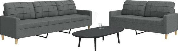 Maison Exclusive – 2-dielna sedacia súprava, tmavošedá látka