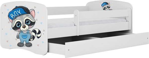 POSTEĽ PRE DETI A MLÁDEŽ 80/160 cm, biela MID.YOU - Detské izby, Online Only