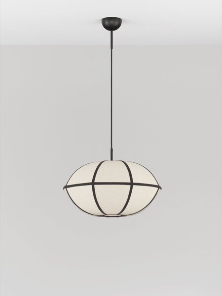 Stojacia lampa Brera prírodná 45 x 202,5 cm – Hnedá