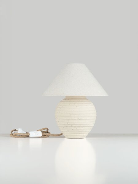 Stolová lampa Silia béžová