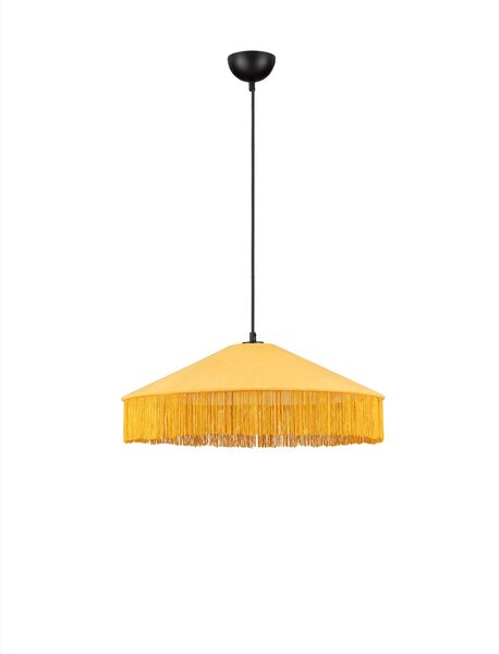 Stojacia lampa Velvy horčicová 52 x 200 cm