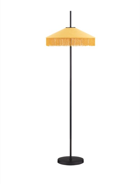 Stojacia lampa Velvy horčicová 52 x 159,5 cm