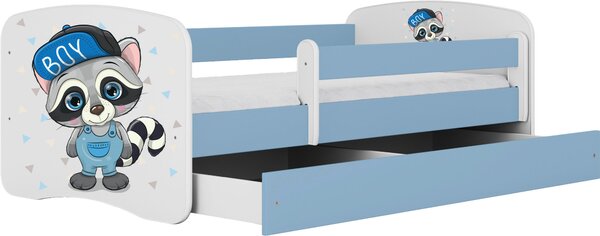 POSTEĽ PRE DETI A MLÁDEŽ 80/160 cm, modrá, biela MID.YOU - Detské izby, Online Only
